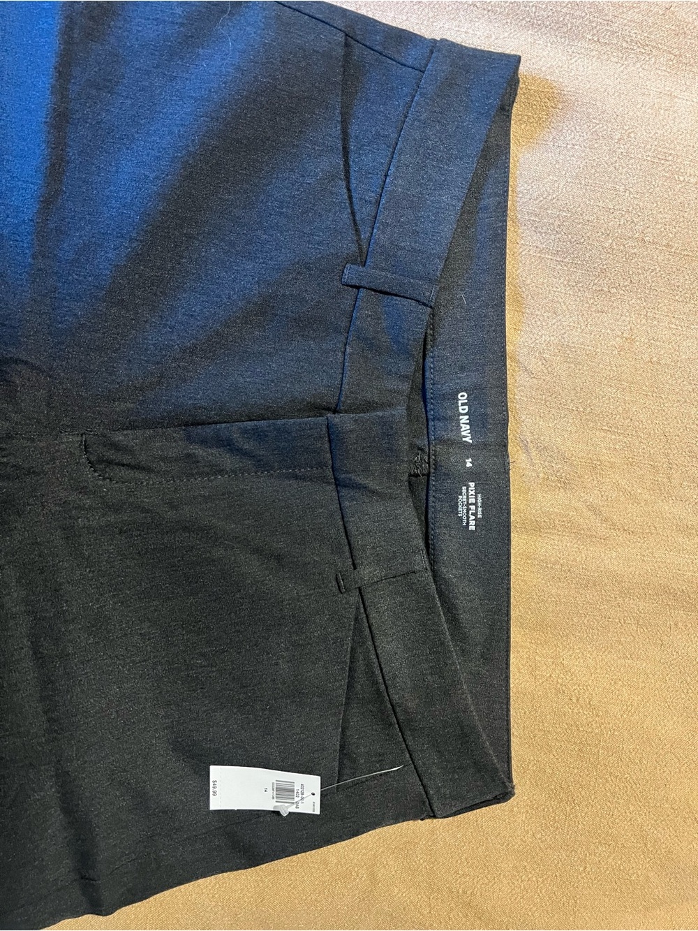 Old Navy Gray Dress Pants Pixie Flair